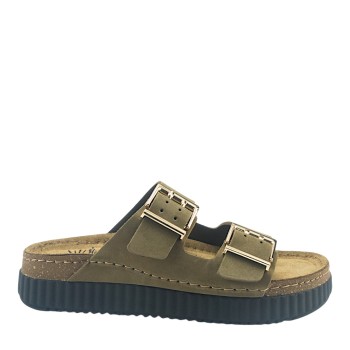 SUNNY SANDALS ROMA-60702 OLIVE 