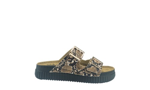 SUNNY SANDALS ROMA-60702 SNAKE ROSE 