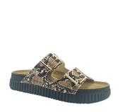 SUNNY SANDALS ROMA-60702 SNAKE ROSE 