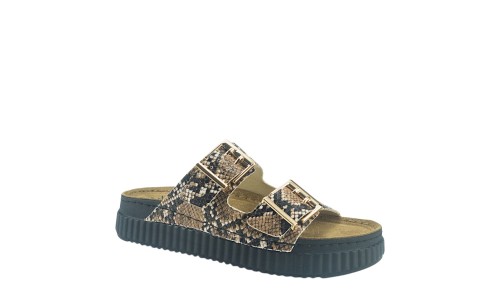 SUNNY SANDALS ROMA-60702 SNAKE ROSE 