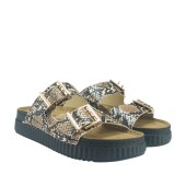 SUNNY SANDALS ROMA-60702 SNAKE ROSE 