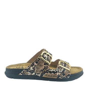 SUNNY SANDALS SIENNA-60302 SNAKE ROSE 