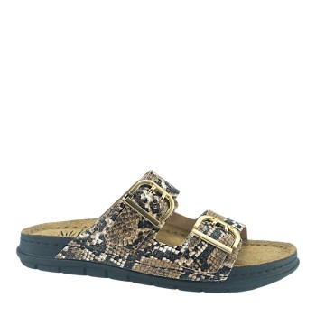 SUNNY SANDALS SIENNA-60302 SNAKE ROSE 