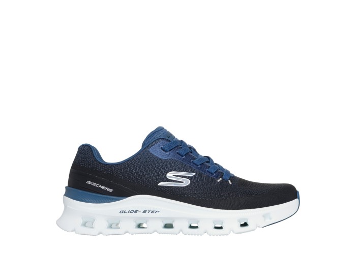 SKECHERS 233132-BKBL GLIDE-STEP PRO-WAVERRA 