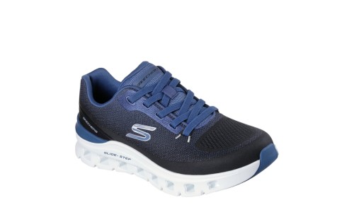 SKECHERS 233132-BKBL GLIDE-STEP PRO-WAVERRA 
