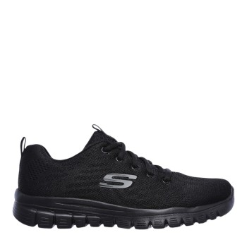 SKECHERS 12615W-BBK GRACEFUL - GET CONNECTED 