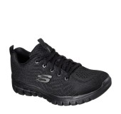 SKECHERS 12615W-BBK GRACEFUL - GET CONNECTED 