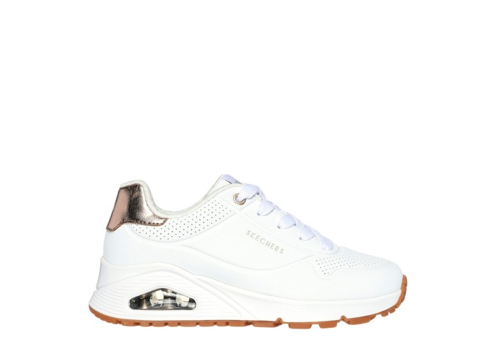 SKECHERS 310545L-WHT UNO GEN1 - SHIMMER AWAY 