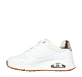 SKECHERS 310545L-WHT UNO GEN1 - SHIMMER AWAY 