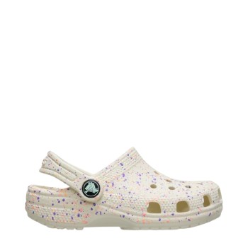 CROCS 212495-2MT SUMMIT WHITE MULTI GLOW PAINT SPLATTER