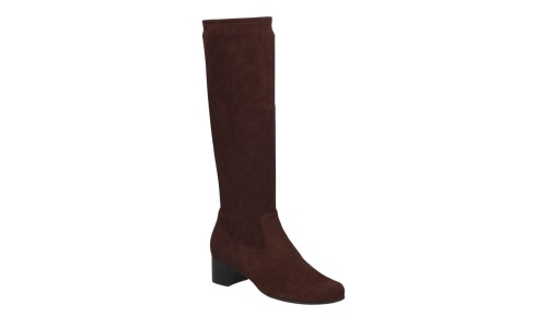 CAPRICE 9-25507-47-302 DK BRN STRETCH 