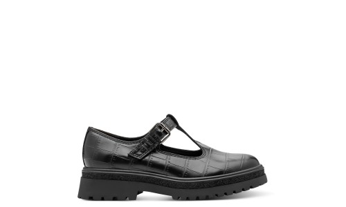 TAMARIS 1-24324-45-028 BLACK CROCO 