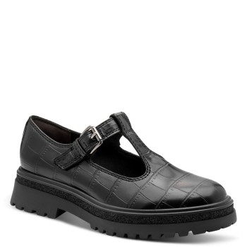 TAMARIS 1-24324-45-028 BLACK CROCO 