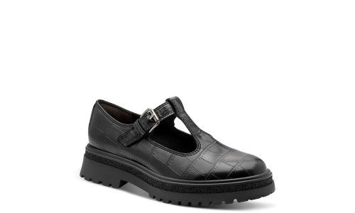 TAMARIS 1-24324-45-028 BLACK CROCO 