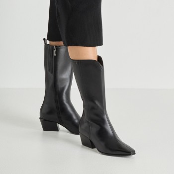 TAMARIS 1-25530-47-003 BLACK LEATHER 