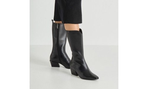 TAMARIS 1-25530-47-003 BLACK LEATHER 