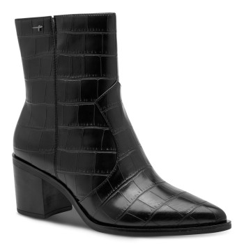 TAMARIS 1-25016-47-028 BLACK CROCO 