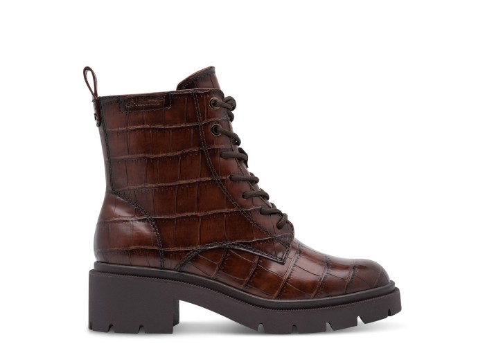 TAMARIS 1-25210-47-395 COGNAC CROCO 