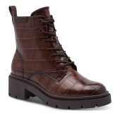 TAMARIS 1-25210-47-395 COGNAC CROCO 