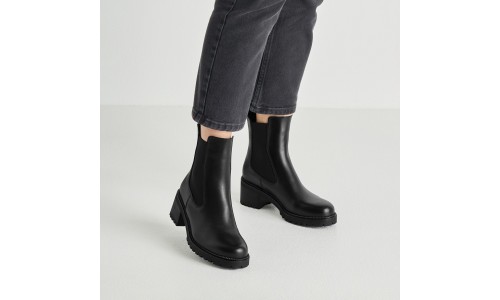TAMARIS 1-25407-47-003 BLACK LEATHER 