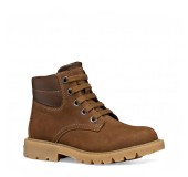GEOX J16FAB-032BC-CS66R TOFFEE/DK BROWN 