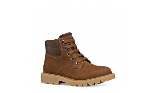 GEOX J16FAB-032BC-CS66R TOFFEE/DK BROWN 