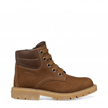 GEOX J16FAB-032BC-CS66R TOFFEE/DK BROWN 