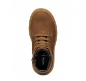 GEOX J16FAB-032BC-CS66R TOFFEE/DK BROWN 