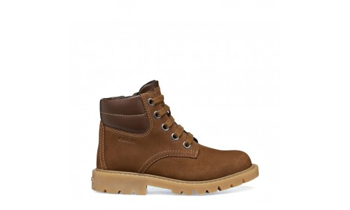 GEOX J16FAB-032BC-CS66R TOFFEE/DK BROWN 