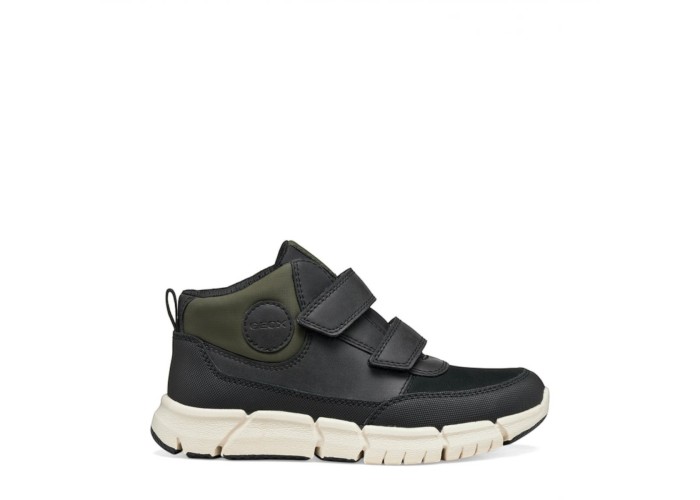 GEOX J569BA-0ME32-C0033 BLACK/MILITARY 