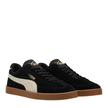 PUMA 400717-01 PUMA BLACK-ALPINE SNOW PUMA CLUB II REA SUED
