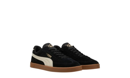 PUMA 400717-01 PUMA BLACK-ALPINE SNOW PUMA CLUB II REA SUED