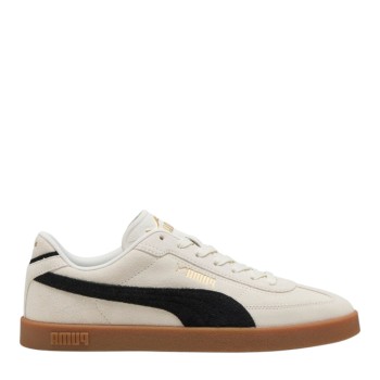 PUMA 400717-10 VAPOR GREY-PUMA BLACK PUMA CLUB II REA SUED