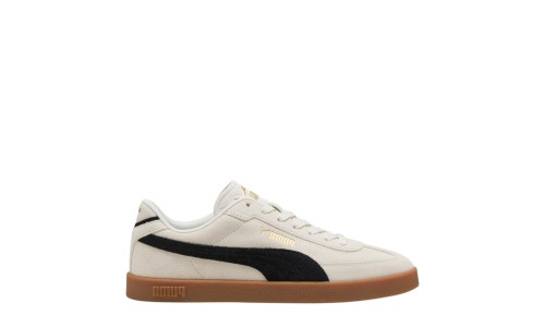 PUMA 400717-10 VAPOR GREY-PUMA BLACK PUMA CLUB II REA SUED