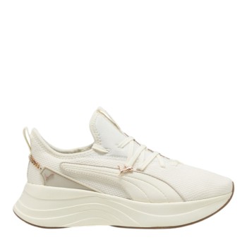 PUMA 313503-04 WARM WHITE-SILVER FOG SOFTRIDE SABRINA WNS