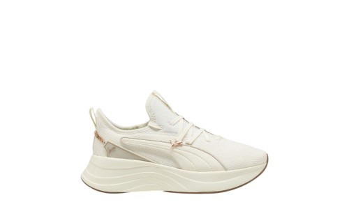 PUMA 313503-04 WARM WHITE-SILVER FOG SOFTRIDE SABRINA WNS