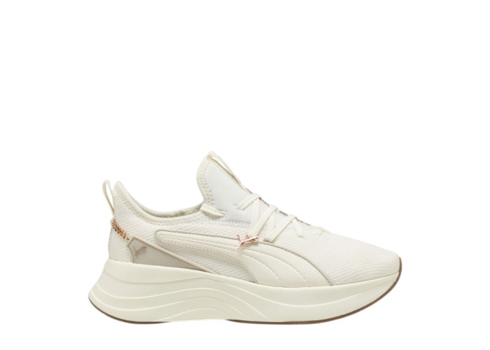 PUMA 313503-04 WARM WHITE-SILVER FOG SOFTRIDE SABRINA WNS