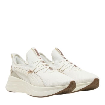 PUMA 313503-04 WARM WHITE-SILVER FOG SOFTRIDE SABRINA WNS