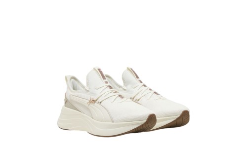 PUMA 313503-04 WARM WHITE-SILVER FOG SOFTRIDE SABRINA WNS