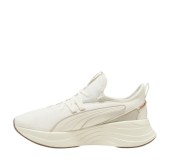 PUMA 313503-04 WARM WHITE-SILVER FOG SOFTRIDE SABRINA WNS