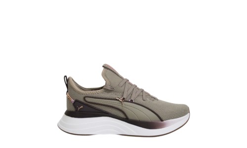PUMA 313503-05 MOUSE GREY-CHOCOLATE F SOFTRIDE SABRINA WNS