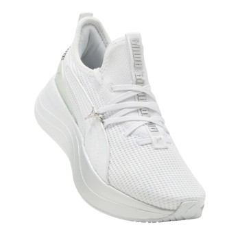 PUMA 313719-03 PUMA WHITE-SILVER MIST SOFTRIDE SABRINA