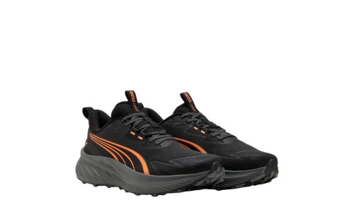 PUMA 313736-04 PUMA BLACK-FLURO ORANGE POUNCE LITE 2