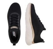 SKECHERS 117385-BKGD BLACK GOLD BOBS B FLEX HI - FLYING HI BKGD