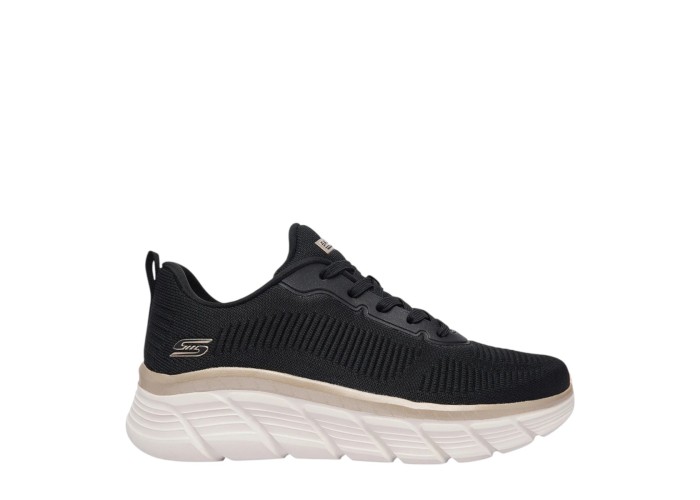 SKECHERS 117385-BKGD BLACK GOLD BOBS B FLEX HI - FLYING HI BKGD SKECHERS 117385-BKGD BLACK GOLD BOBS B FLEX HI - FLYING HI BKGD