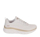 SKECHERS 117385-WTGD WHITE GOLD BOBS B FLEX HI - FLYING HI WTGD