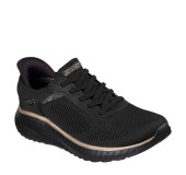 SKECHERS 117497-BKRG BLACK GOLD BOBS SQUAD CHAOS - CURRENT MUSE BKRG