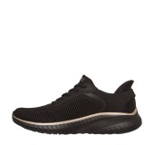 SKECHERS 117497-BKRG BLACK GOLD BOBS SQUAD CHAOS - CURRENT MUSE BKRG