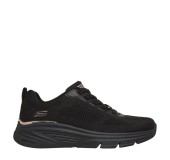 SKECHERS 117720-BBK BLACK BOBS ARCH FIT ELEVS BBK