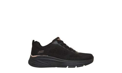 SKECHERS 117720-BBK BLACK BOBS ARCH FIT ELEVS BBK
